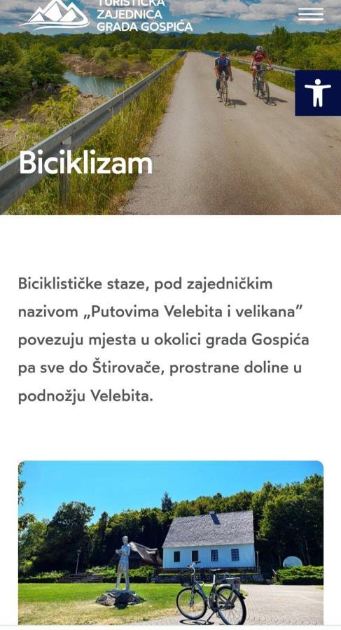 Apartman Antonio Gospić Exteriör bild